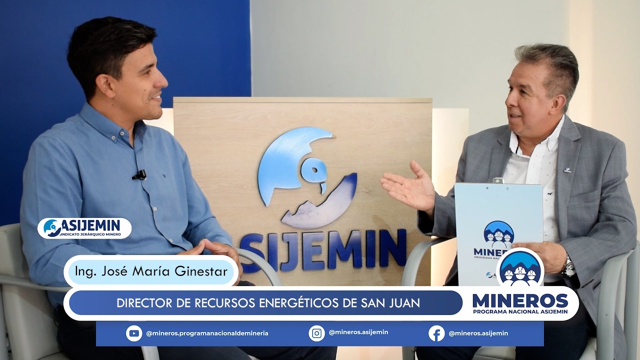 MINEROS - 7/02/2026 - ENERGÍA Y MINERÍA/Ing. JOSÉ MARÍA GINESTAR Dir. DE RECURSOS ENERGÉTICOS DE SJ