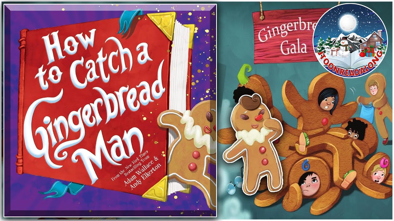 HOW TO CATCH A GINGERBREAD MAN - ANIMATED READ ALOUD! #winter #storytime #gingerbread