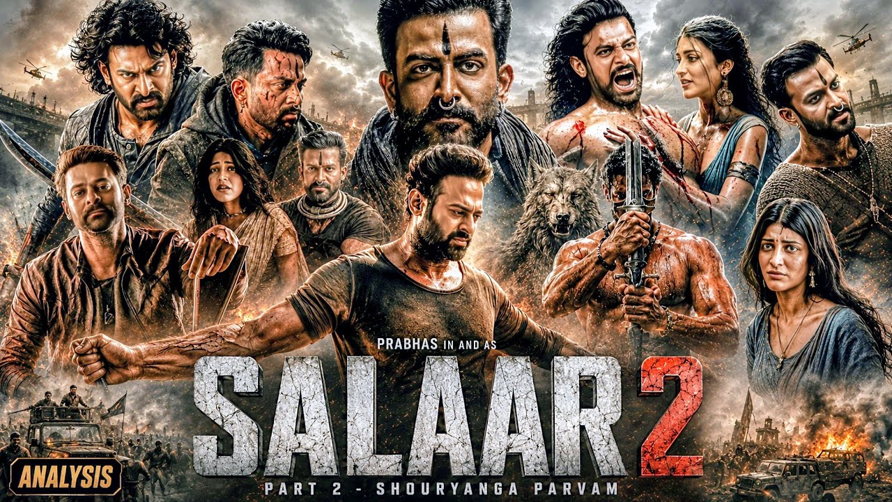Salaar 2 Full Movie In Hindi Dubbed | Prabhas | Prithviraj Sukumaran | Shruti H. | Latest Updates