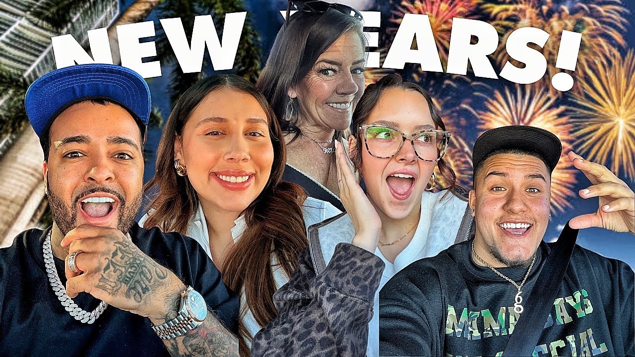 OUR FAMILIES SPENT NEW YEARS EVE TOGETHER!