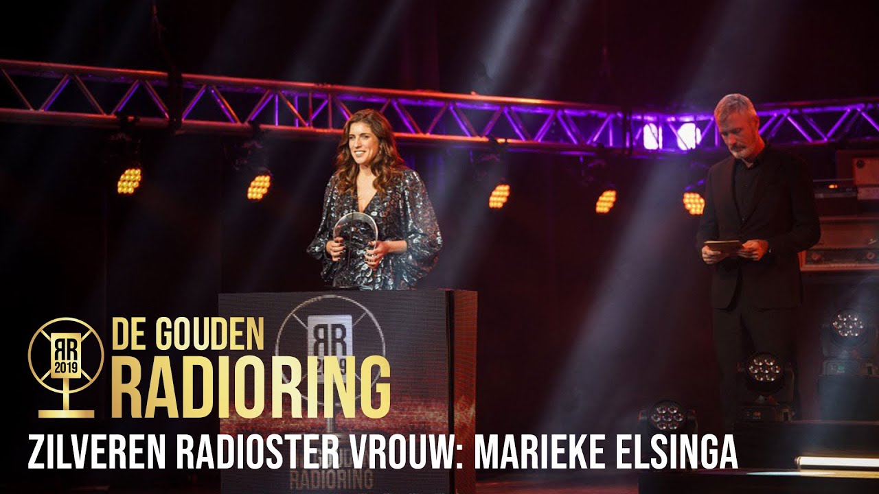 De Zilveren RadioSter Vrouw is voor Marieke Elsinga! | Het Gouden RadioRing Gala 2019