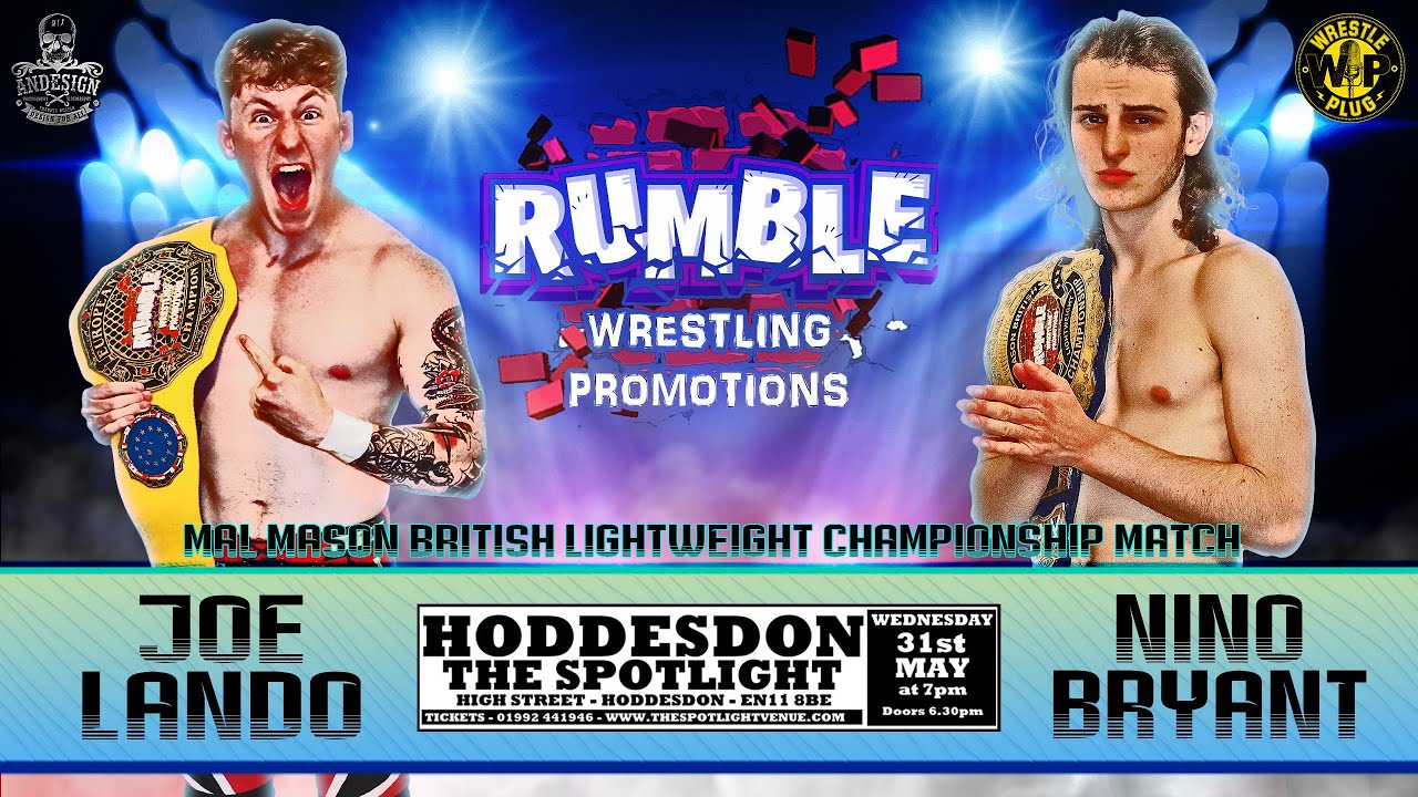 Nino Bryant (c) vs Joe Lando (Mal Mason British Lightweight Championship Match)