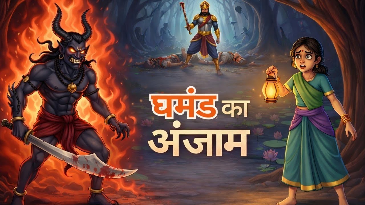 घमंड ने राजा को राक्षस बना दिया 😱 | Hindi Moral Story | Hindi Kahani | IMUNTOON 