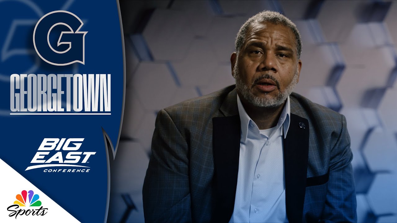 Ed Cooley 'loves' Georgetown's identity in new era | Big East on NBC Sports (FULL INTERVIEW)