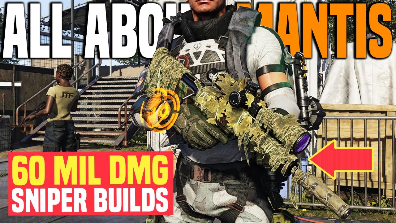 The Division 2 | Mantis Exotic! Best Sniper & Builds TU10