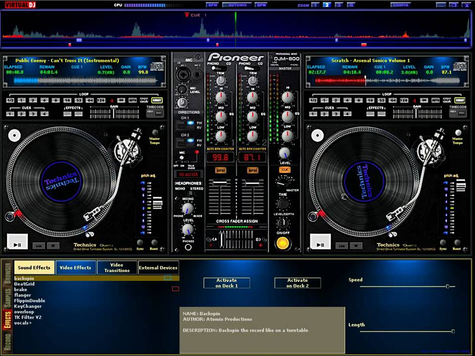 DJ Fuligem Virtual DJ Scratch 05.WMV