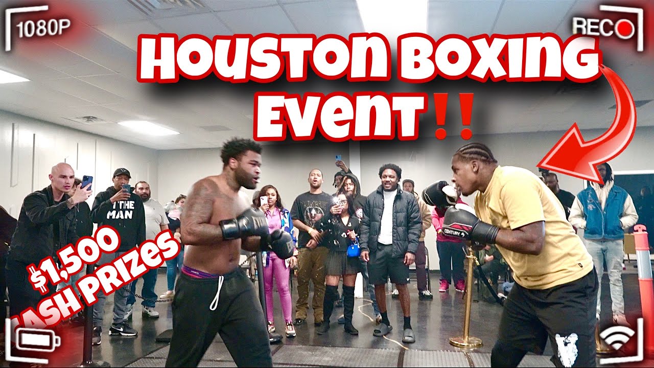 HOUSTON TEXAS BOXING EVENT!!! MUST WATCH***