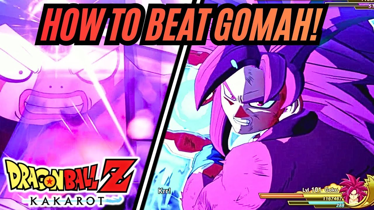 SUPER SAIYAN 4 GOKU vs GOMAH is DEVASTATING.. (Best Boss Fights DBZ KAKAROT)