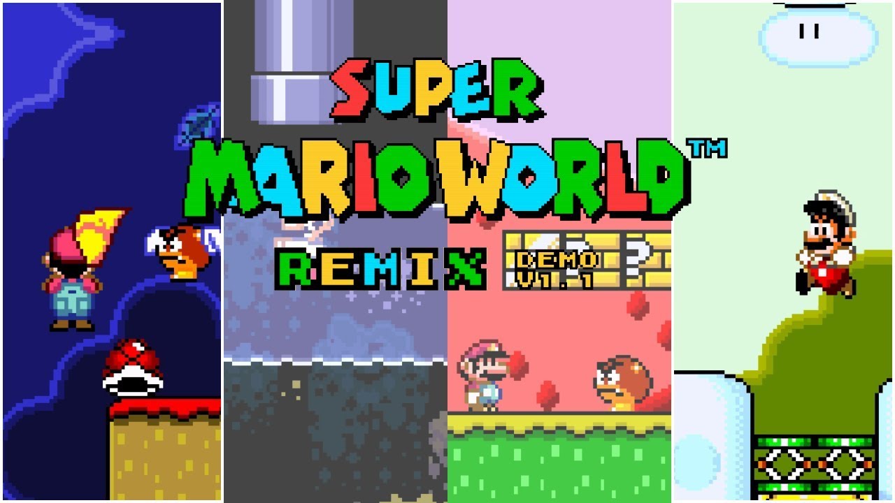 Super Mario World Remix | Super Mario World ROM Hack (スーパーマリオワールド)