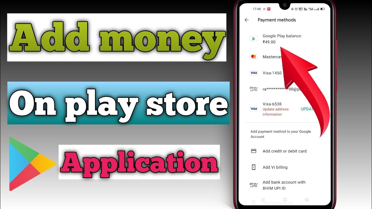 How to Add Money On Google play store App ||  Google pay to Google play money transfer