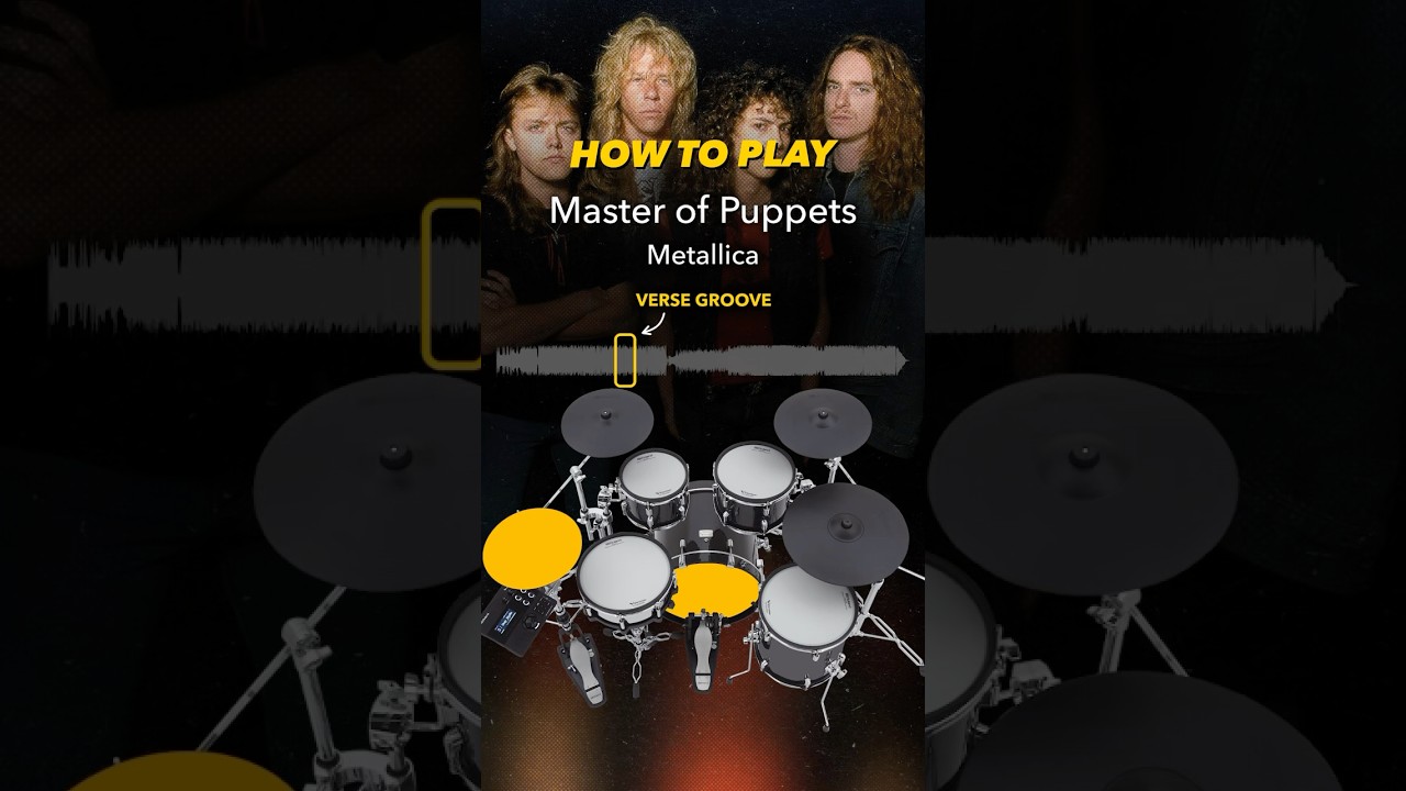 Learn How to Play the Verse Groove from &ldquo;Master of Puppets&rdquo; by Metallica