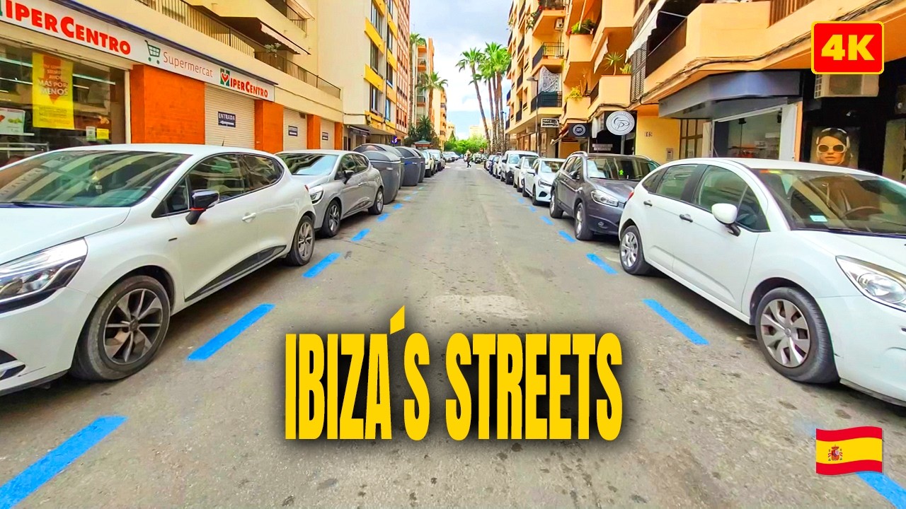 IBIZA SPAIN WALKING TOUR | Ibiza city Walk