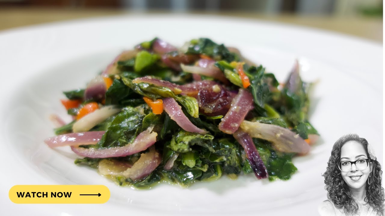 Sautéed Broccoli Leaves (You Can Eat The Broccoli Leaves!)