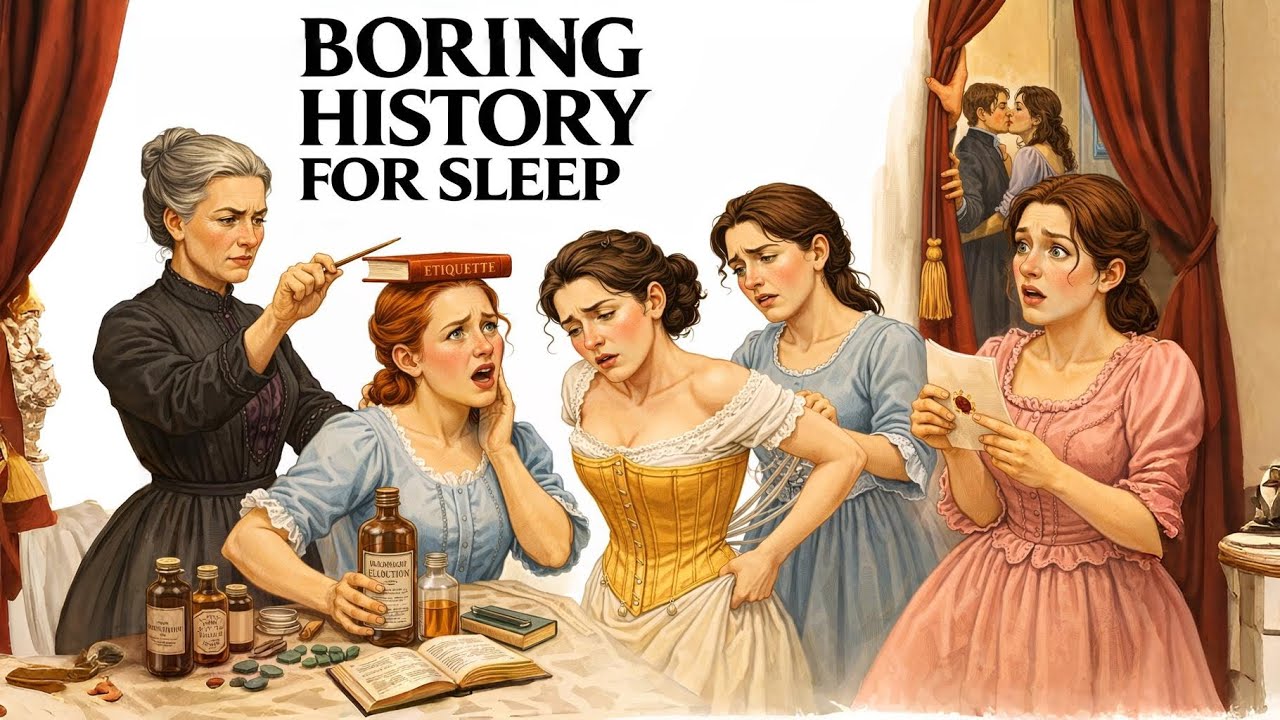 🕯️🎀🏫 The Hidden World of Girls’ Finishing Schools 📜😴 | History for Sleep