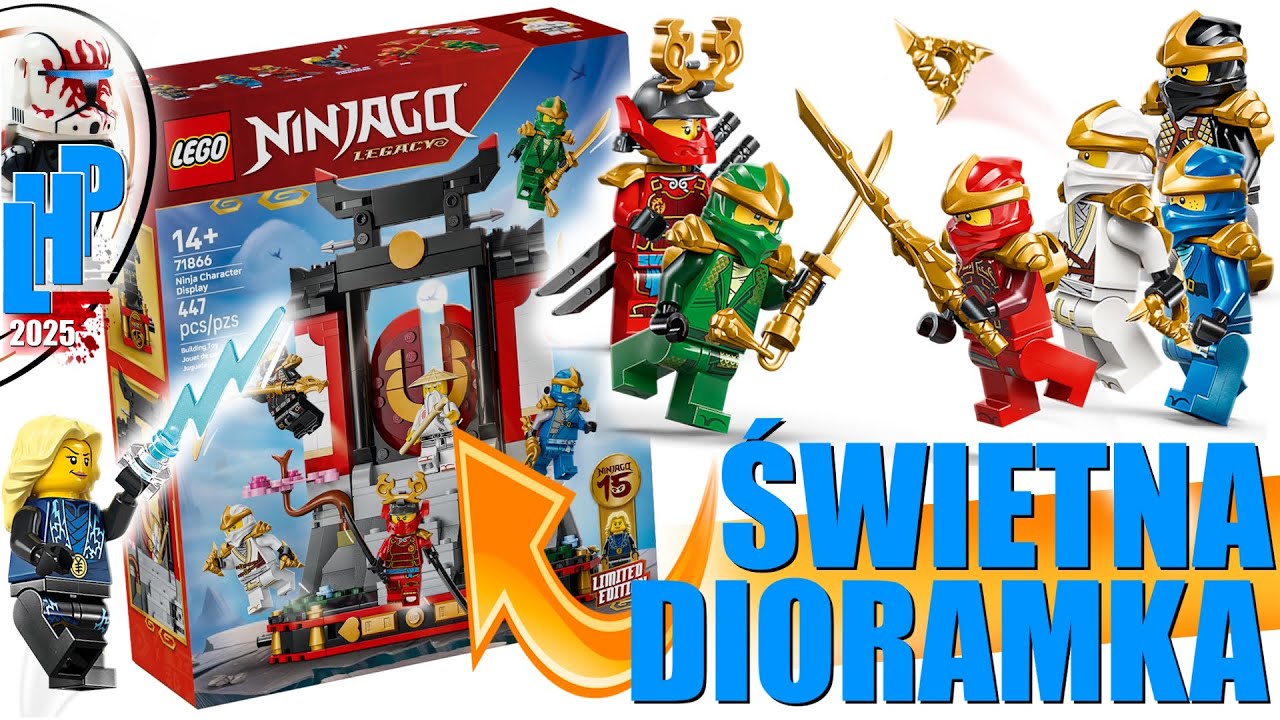 Lego NINJAGO 71866 Ozdoba z postaciami ninja 15-lecie (2026)