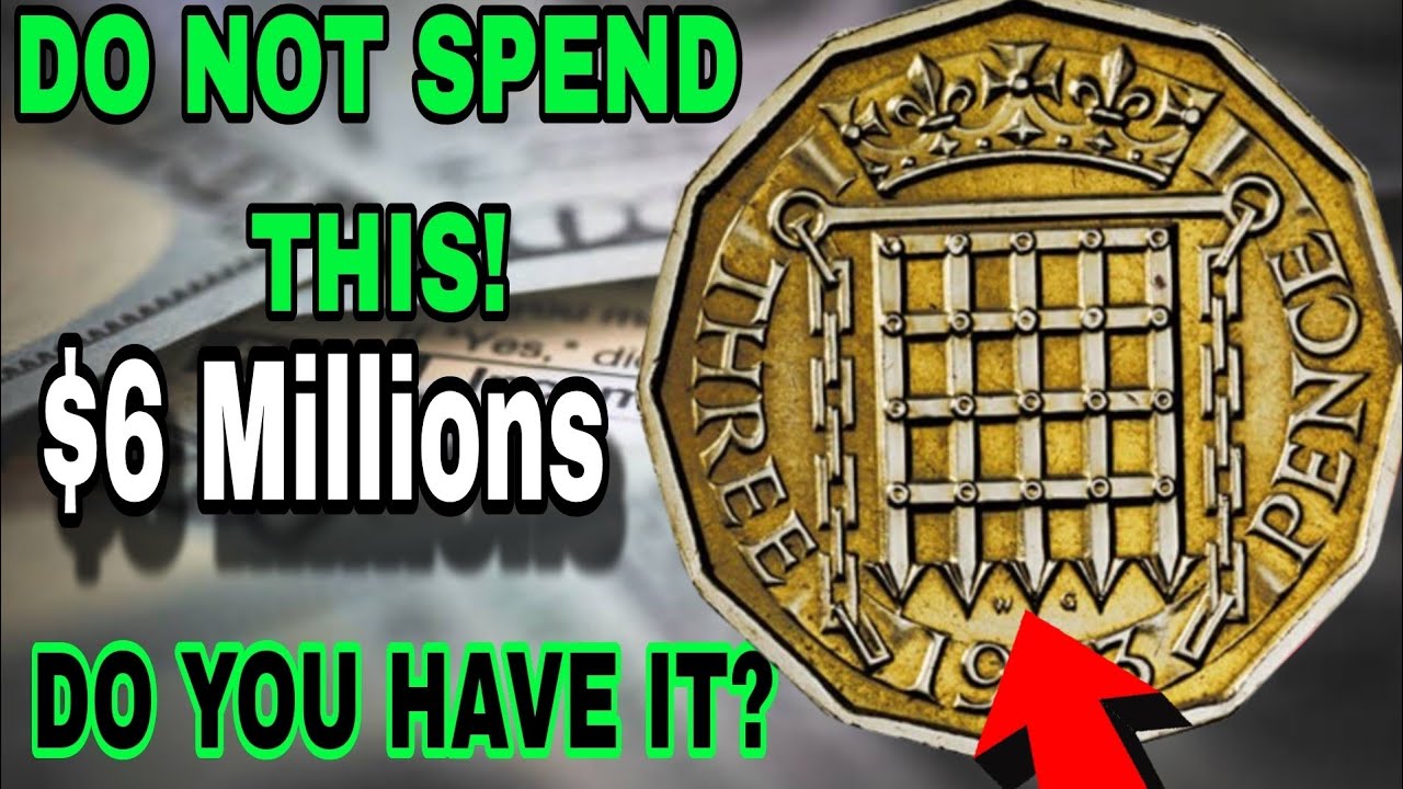 Top 6 Ultra UK Three pence coins Rare UK Three Pence Coin's worth A lot of money-Coins Worth money!