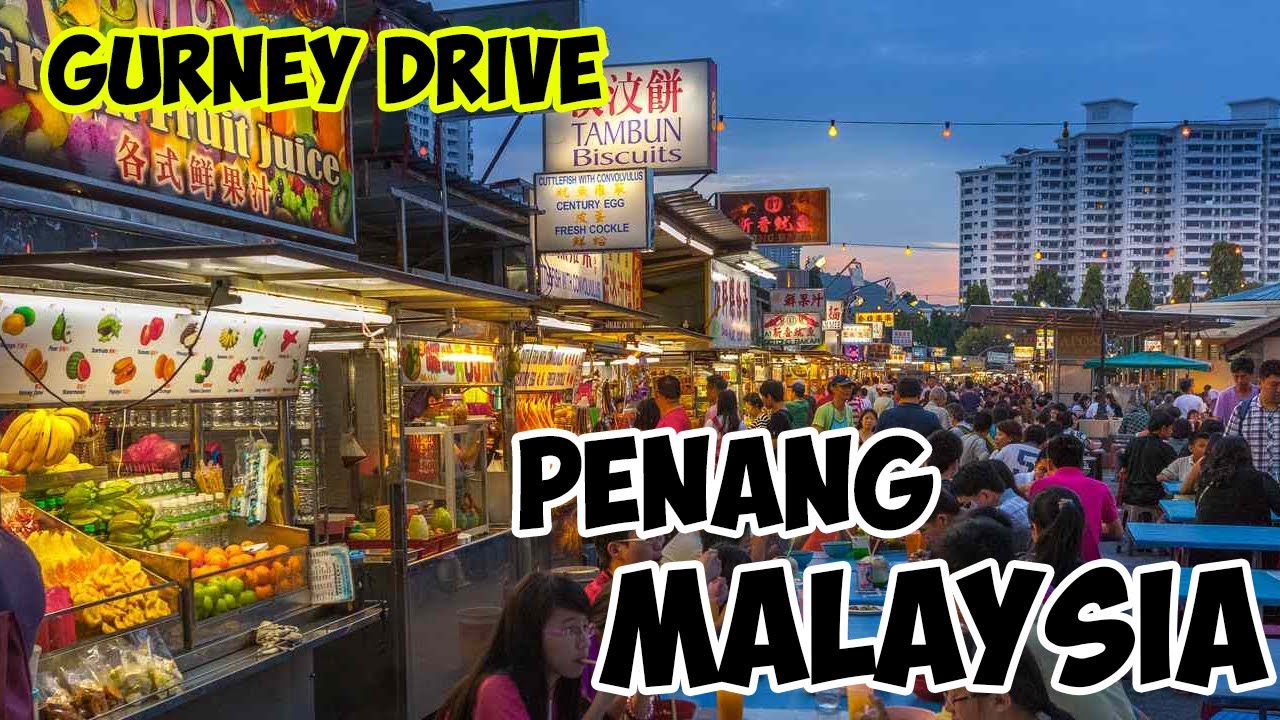 Gurney Drive Hawker Street Seafood Penang Malaysia #part1  ✨ #kulinersiantar #kulinerpenang