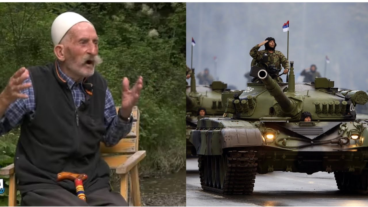 Plaku 83 vjeqar qe bllokoj dhe i rrembeu Tanket e Serbis. Por ja cfare i bene ata