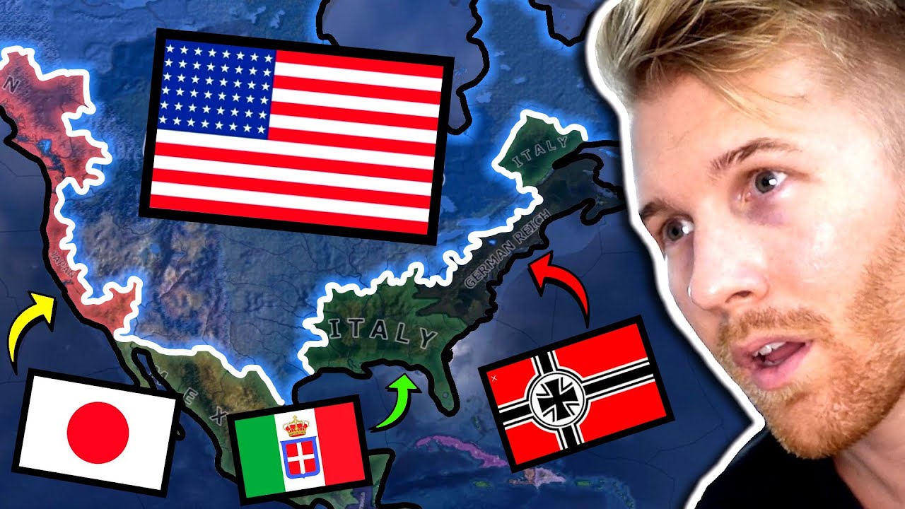 What if USA Stayed NEUTRAL for WW2?! (HOI4 - Hearts of Iron 4)