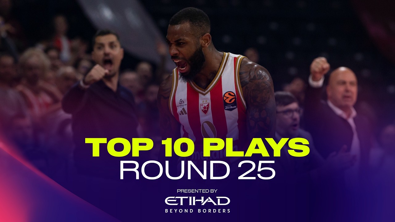 Top 10 Plays | TIMING, TOUCH, AND FINISH | RS Round 25 | EuroLeague Basketball 2025-26