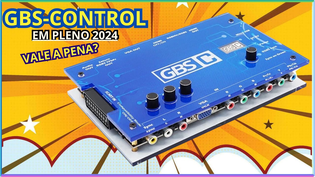 Em PLENO 2024 - GBS CONTROL Vale a Pena? UNBOXING e Primeiras Impressões!!