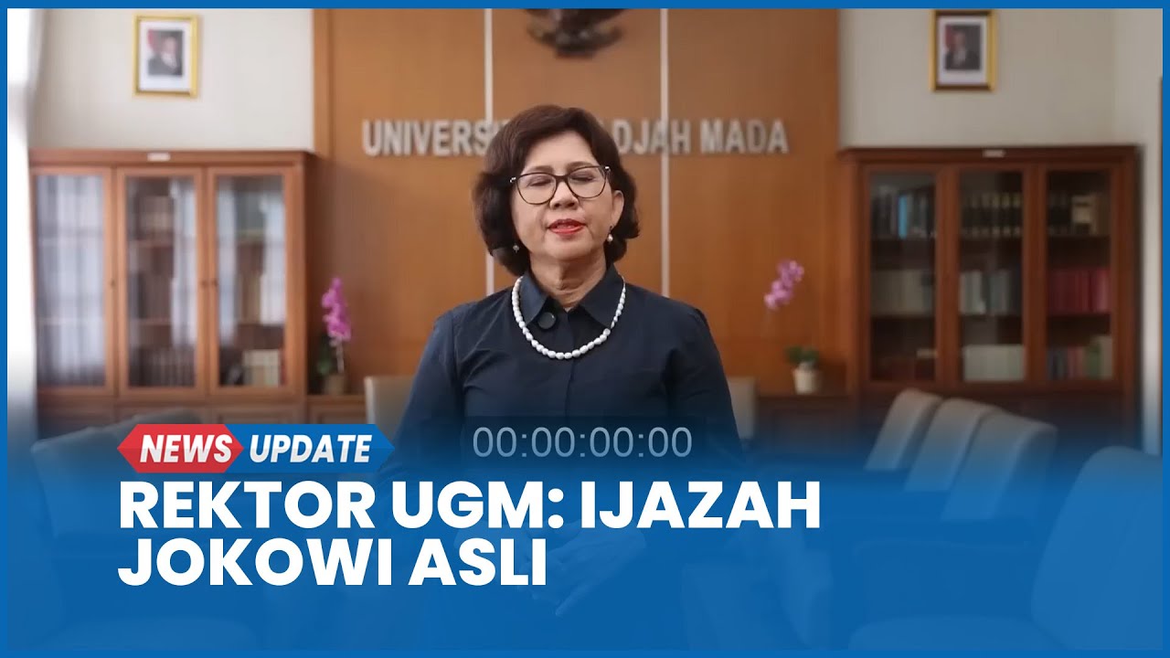 Rektor UGM Tegaskan Jokowi Lulus Sarjana, Foto Ijazah Berkacamata Tak Dilarang