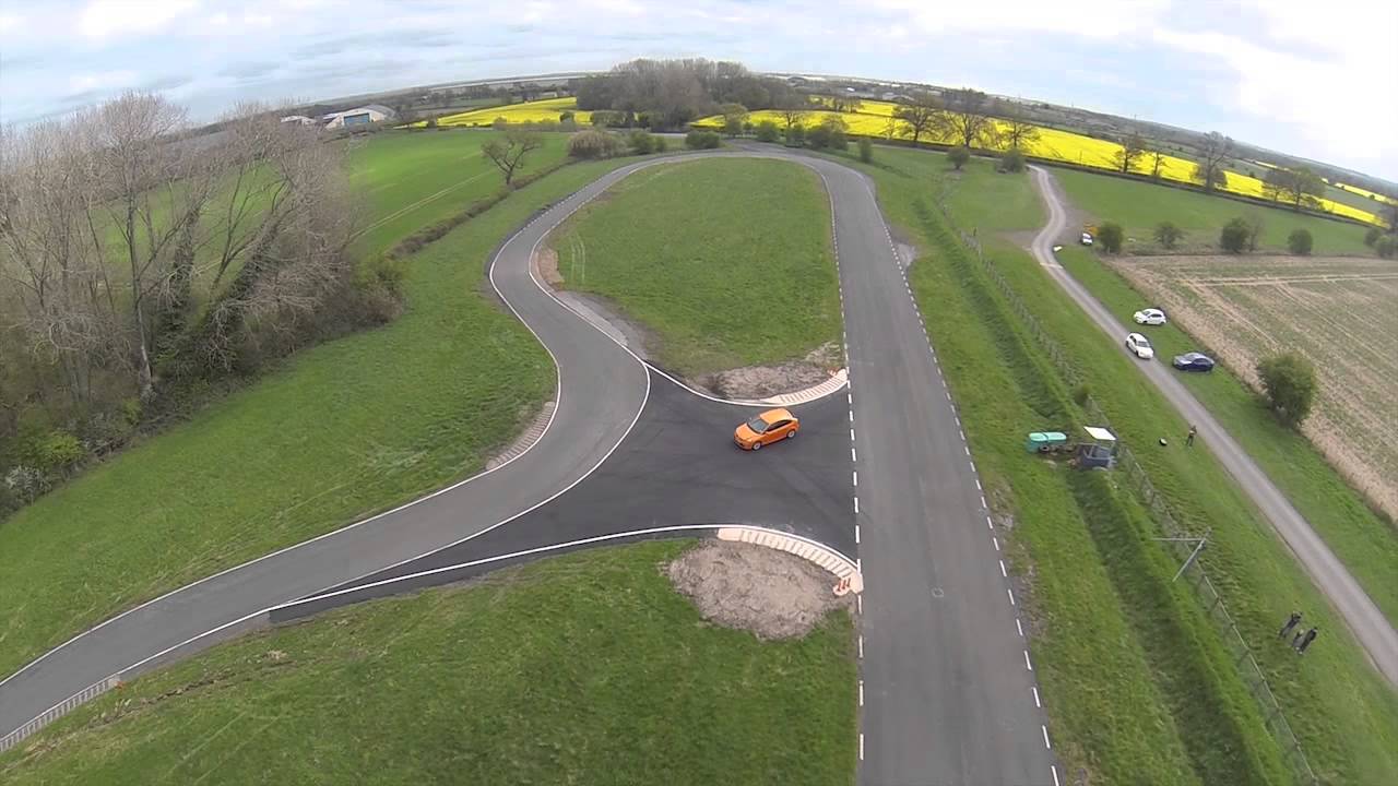Curborough Sprint Course - from the air