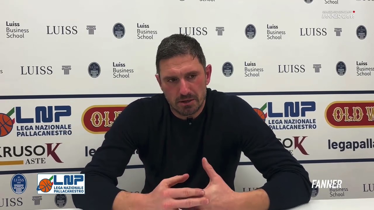 🎤 Luiss Roma 🆚 Adamant Ferrara | L'intervista a coach Righetti