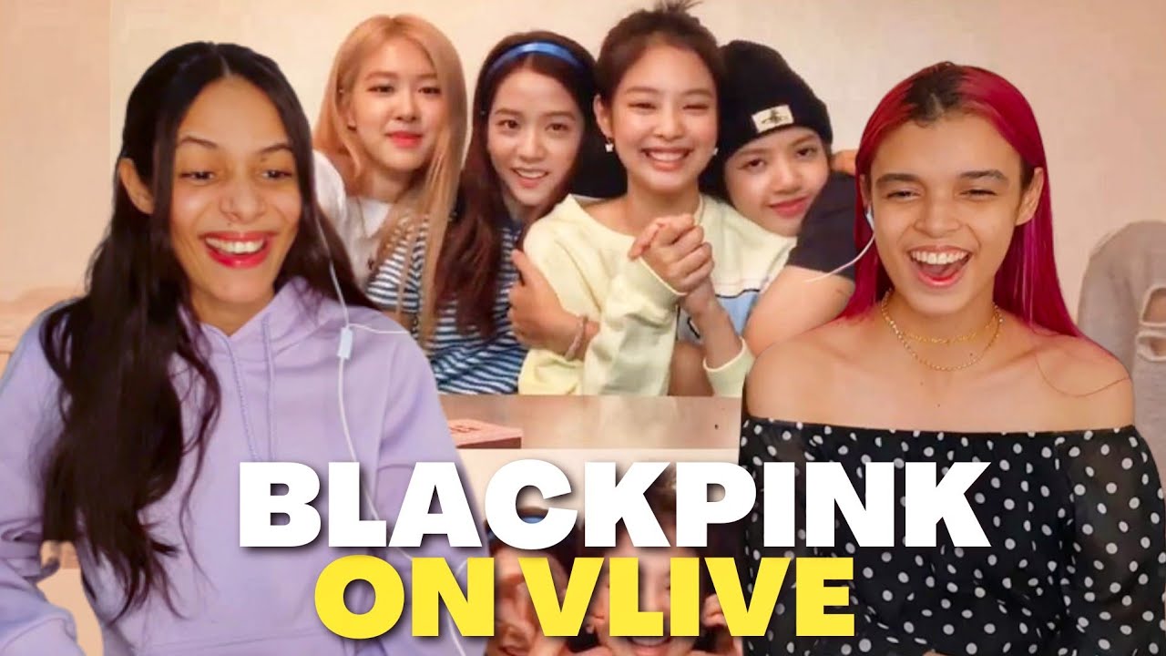 BLACKPINK being a mess and funny on v-live (3th anniversary live) - REACTION ❤