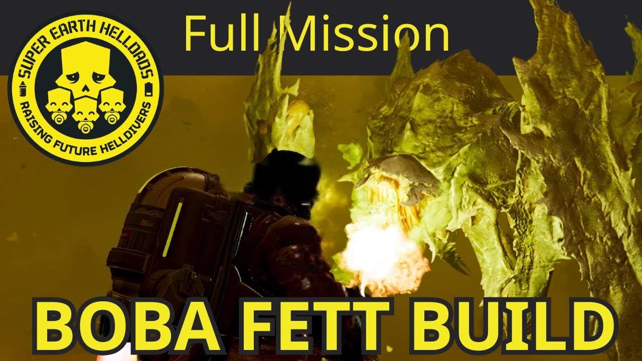 Helldivers 2 Boba Fett D10 Gameplay, Full Clear, 0 Deaths | HellDads