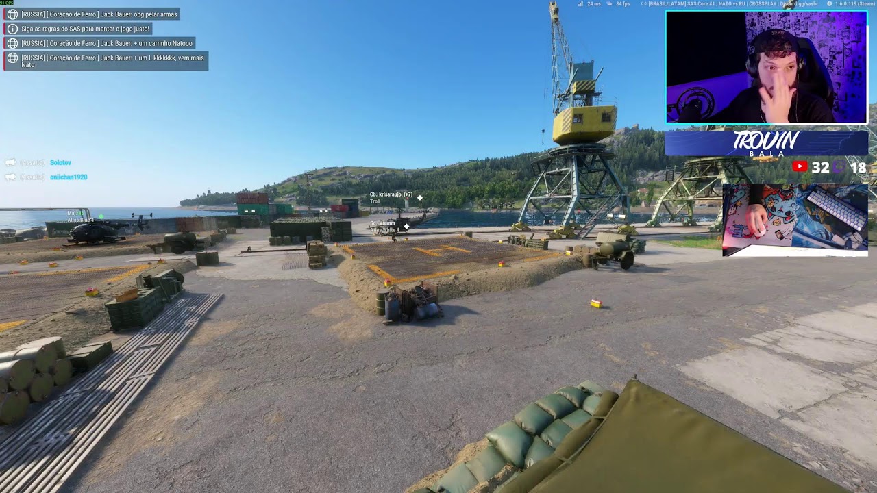 LIVE ON - SE VOCÊ É NOVATO, ESTA LIVE É PARA VOCÊ - ARMA REFORGER - !SAS !DISCORD !PC - LIVE 2K