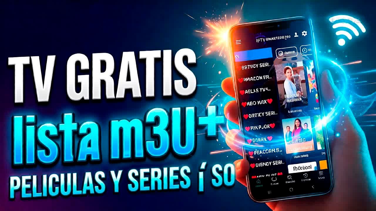 La MEJOR forma de ver TV GRATIS l IPTV + LISTA M3U ACTUALIZADA (100% FUNCIONAL)