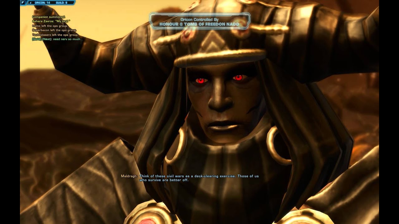 SWTOR Dread Palace Aftermath Lord Hargrev