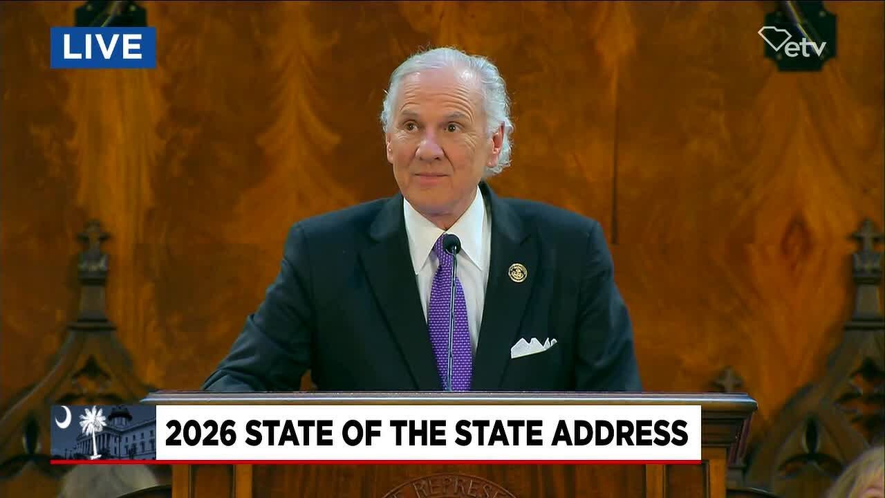 Gov. McMaster delivers State of the State address