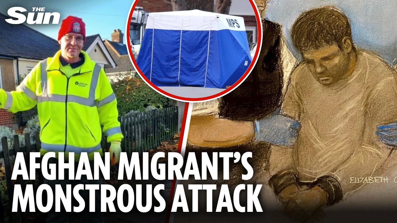 Afghan migrant stabbed hero dogwalker to death during psychotic knife attack