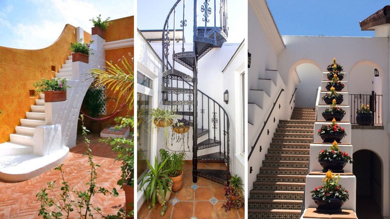 ✅ ESCALERAS EXTERIORES llenas de ESTILO y SEGURIDAD que combinan DISEÑO, RESISTENCIA y buen gusto