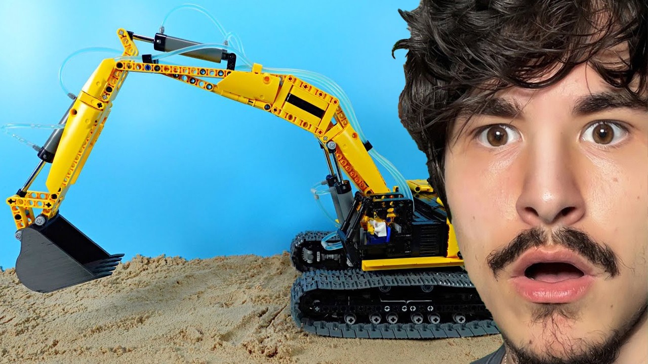 Lego İle Aşırı Gerçekçi Kepçe Yapmak!