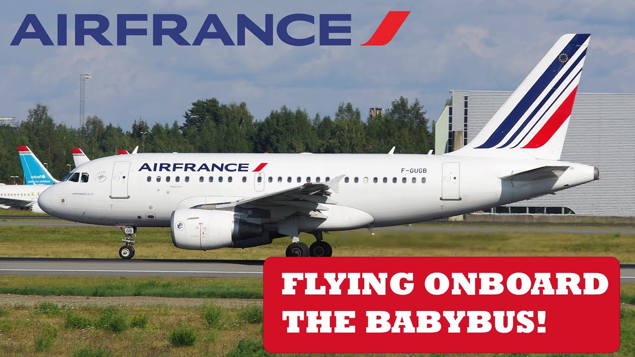 4K | TRIP REPORT | Air France A318 | OSL - CDG ✈