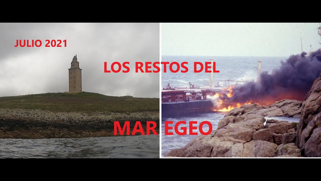 Buceando en el bloque motor del Petrolero Mar Egeo