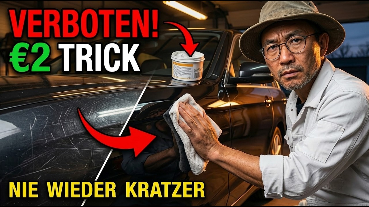 Diese €2-Paste VERNICHTET jeden Kratzer FÜR IMMER — Autogiganten wollen es VERBIETEN