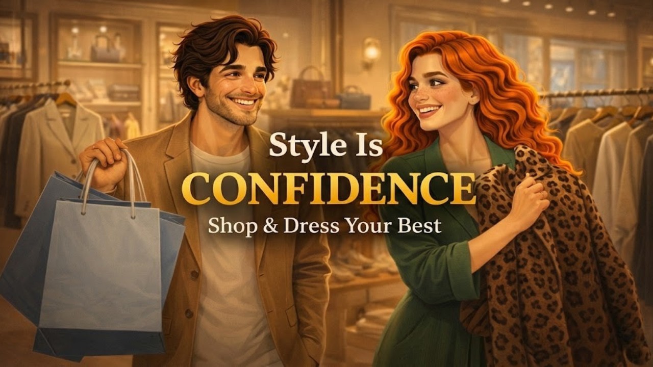 Learn English Conversation About Shopping and Fashion | Easy English Podcast (A1–A2)