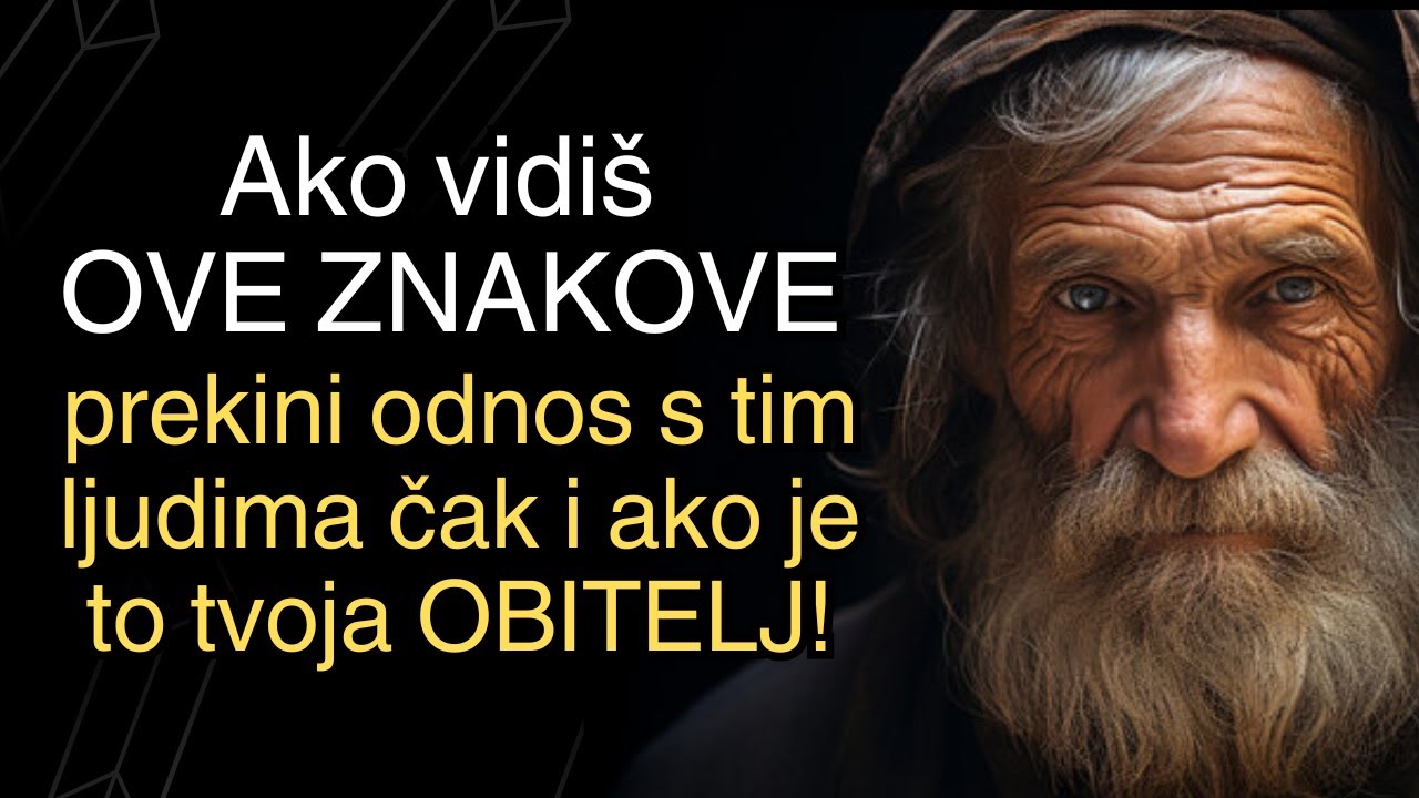 8 ZNAKOVA da trebate PREKINUTI SVAKI KONTAKT čak i ako je Obitelj ili Prijatelj!
