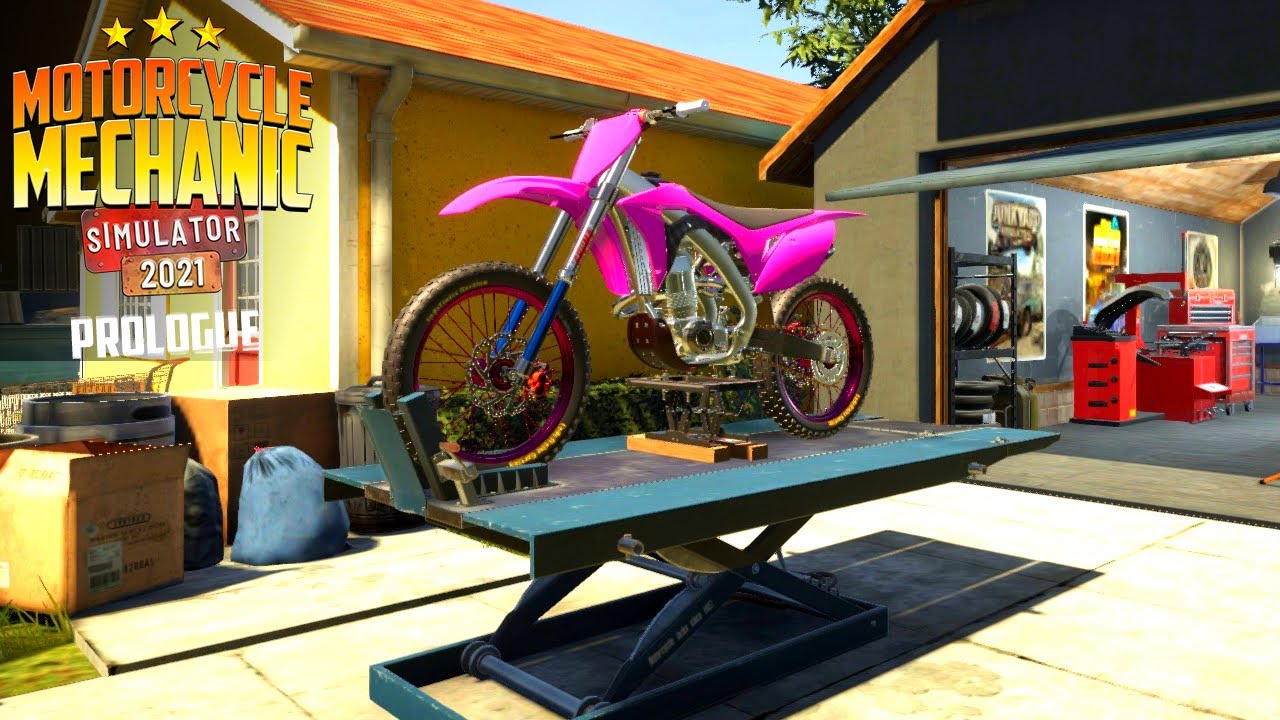 MOTORCYCLE MECHANIC SIMULATOR 2021 PROLOGUE NEW GAME