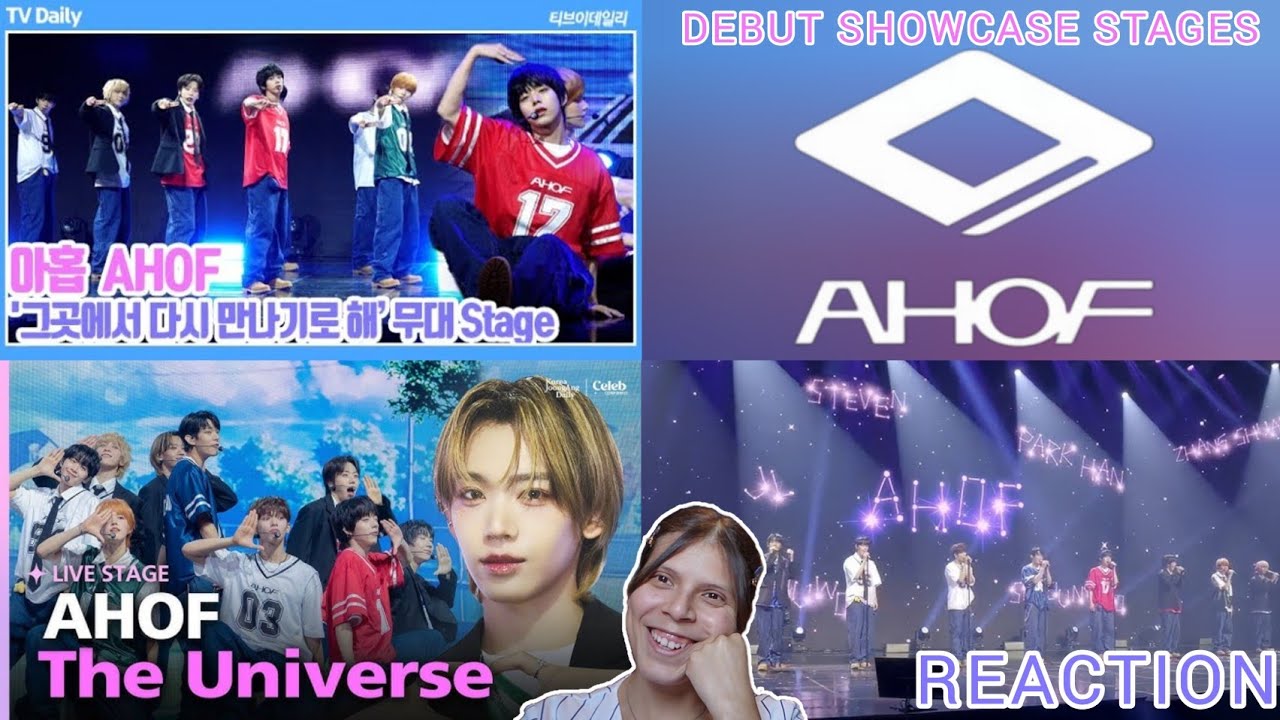 REACTION | AHOF - Debut Showcase Stages (Rendezvous, The Universe, The Little Star)