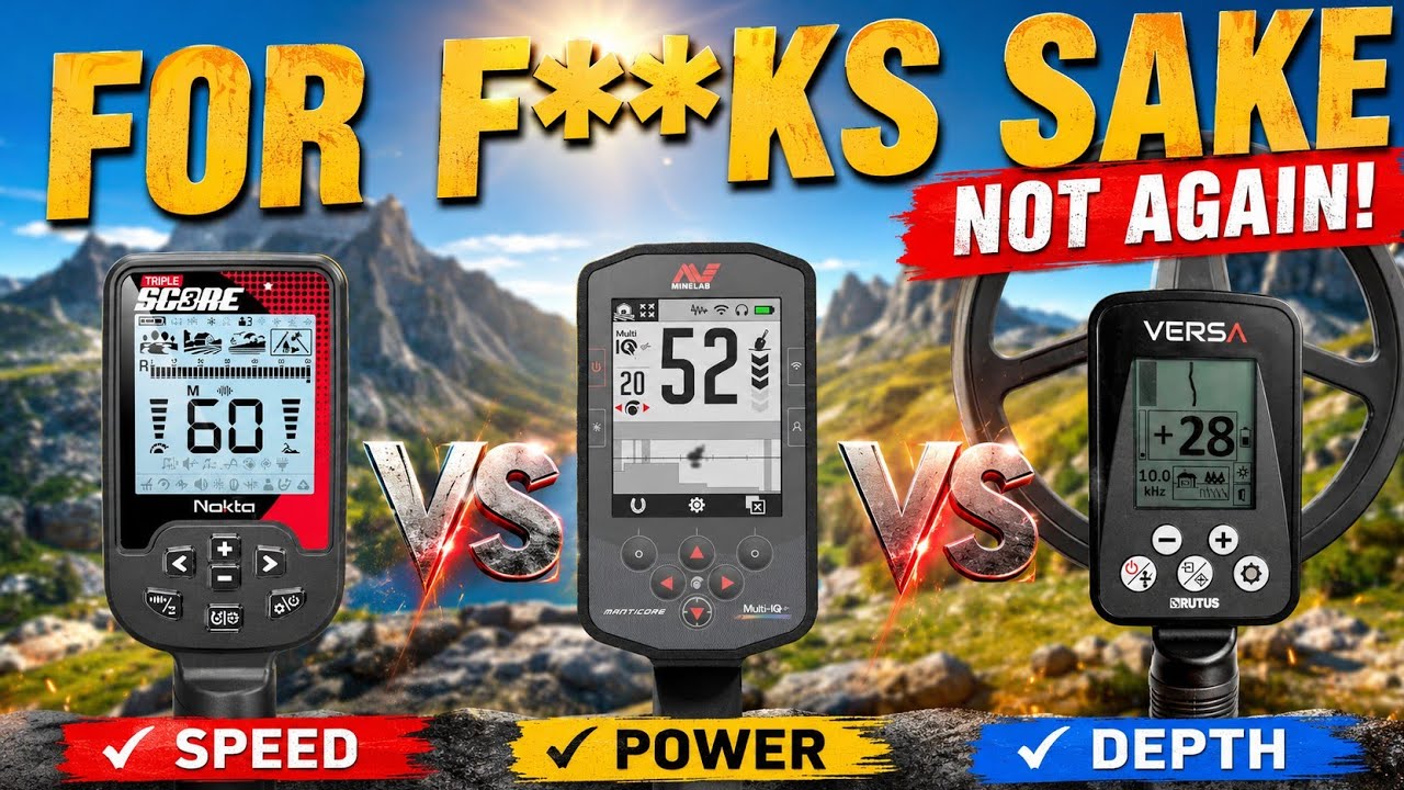 Что вы думаете по поводу матча Rutus Versa против Minelab Manticore против Nokta Triple Score?