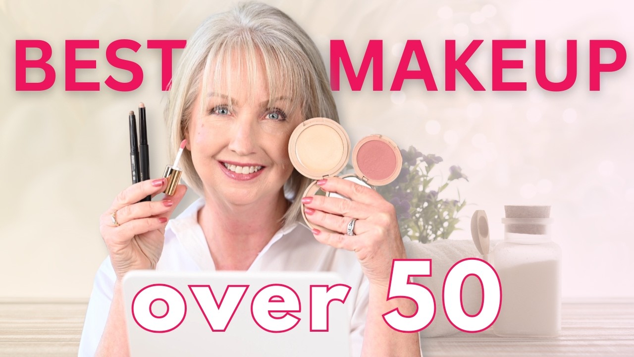 Updated Makeup for Women Over 50 || 4 Best Makeup Brands for Mature Skin