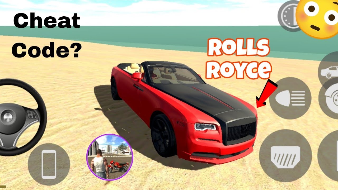 Rolls Royce Car Cheat Code In Indian Bikes Driving 3D Game || #hrgamerff