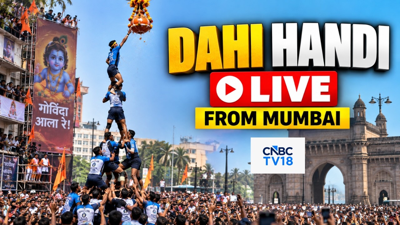 🔴Dahi Handi 2026 LIVE: Mumbai, Thane Dahi Handi Celebration | Govinda Pathak LIVE| Janmashtami |N18L