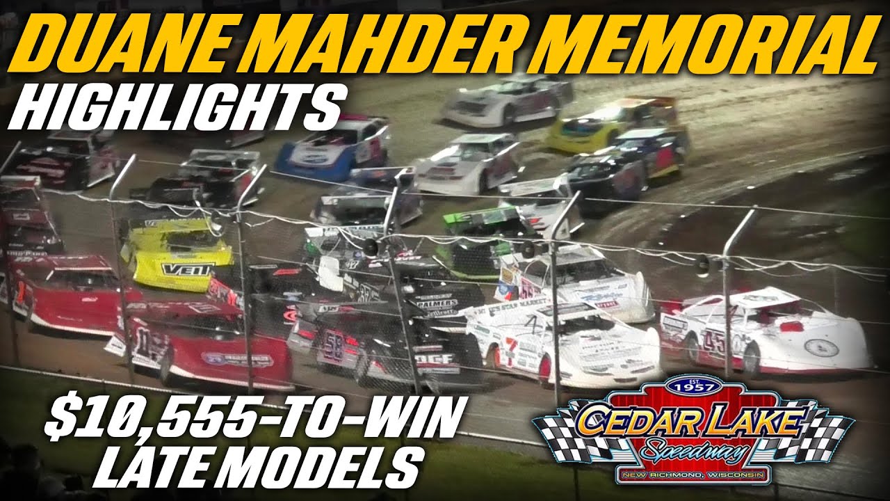 Duane Mahder Memorial Highlights @ Cedar Lake Speedway 7/19/2025
