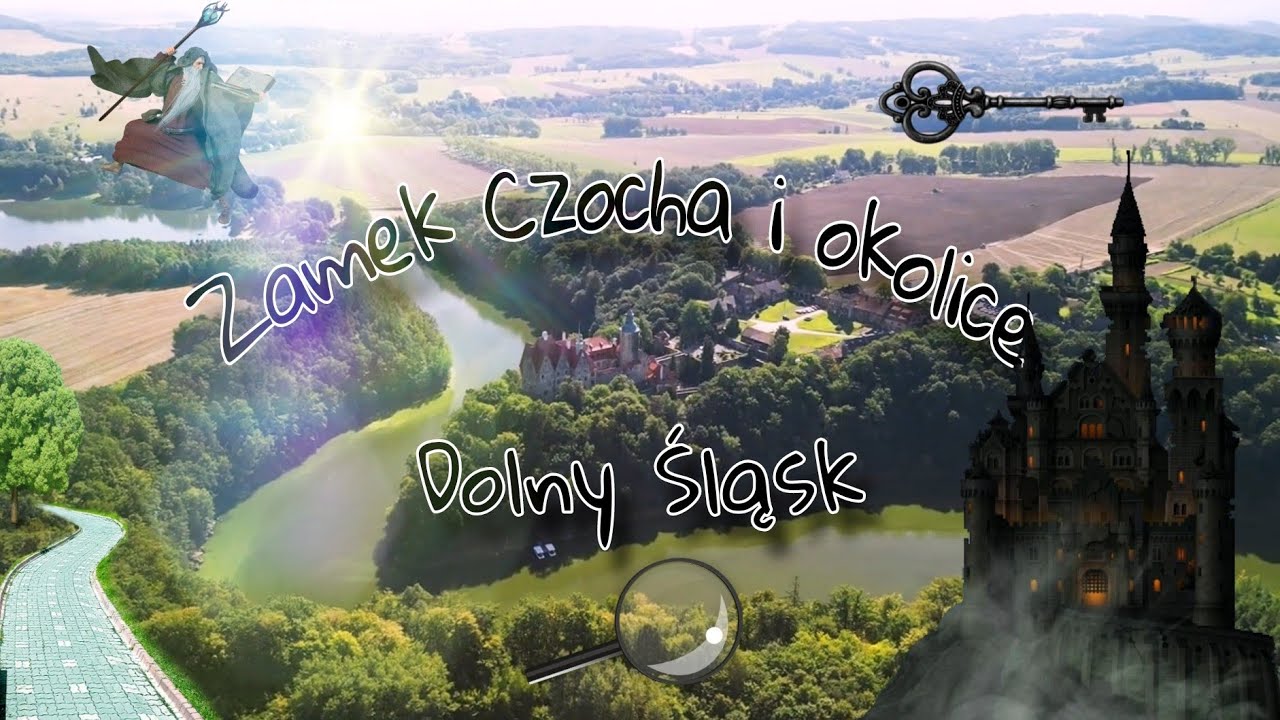 Zamek Czocha i okolice, Dolny Śląsk #cinematic #dolnyśląsk #drone
